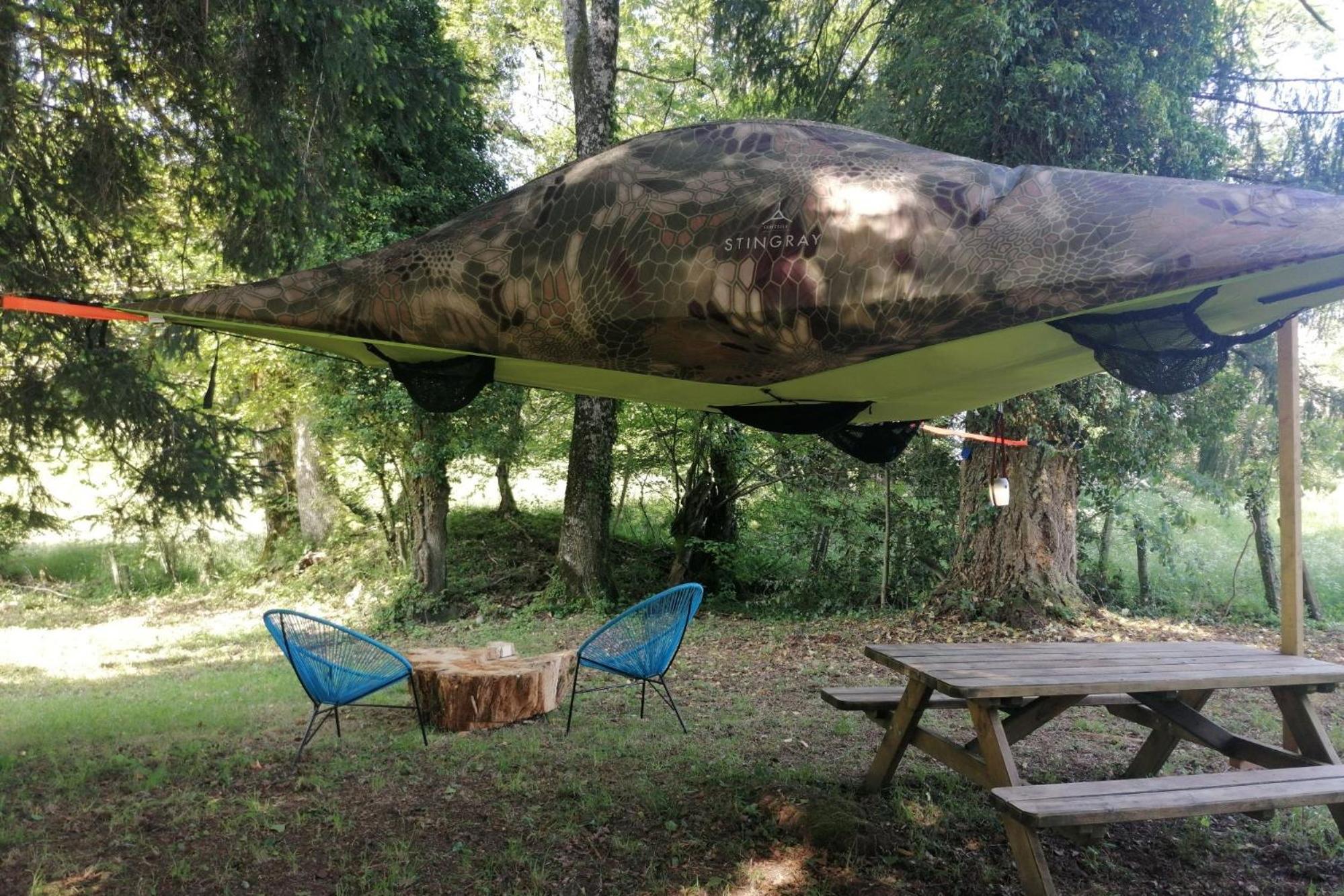 Monchateau Etoile, Hebergement Insolite Avec Spa Merlas Exterior foto